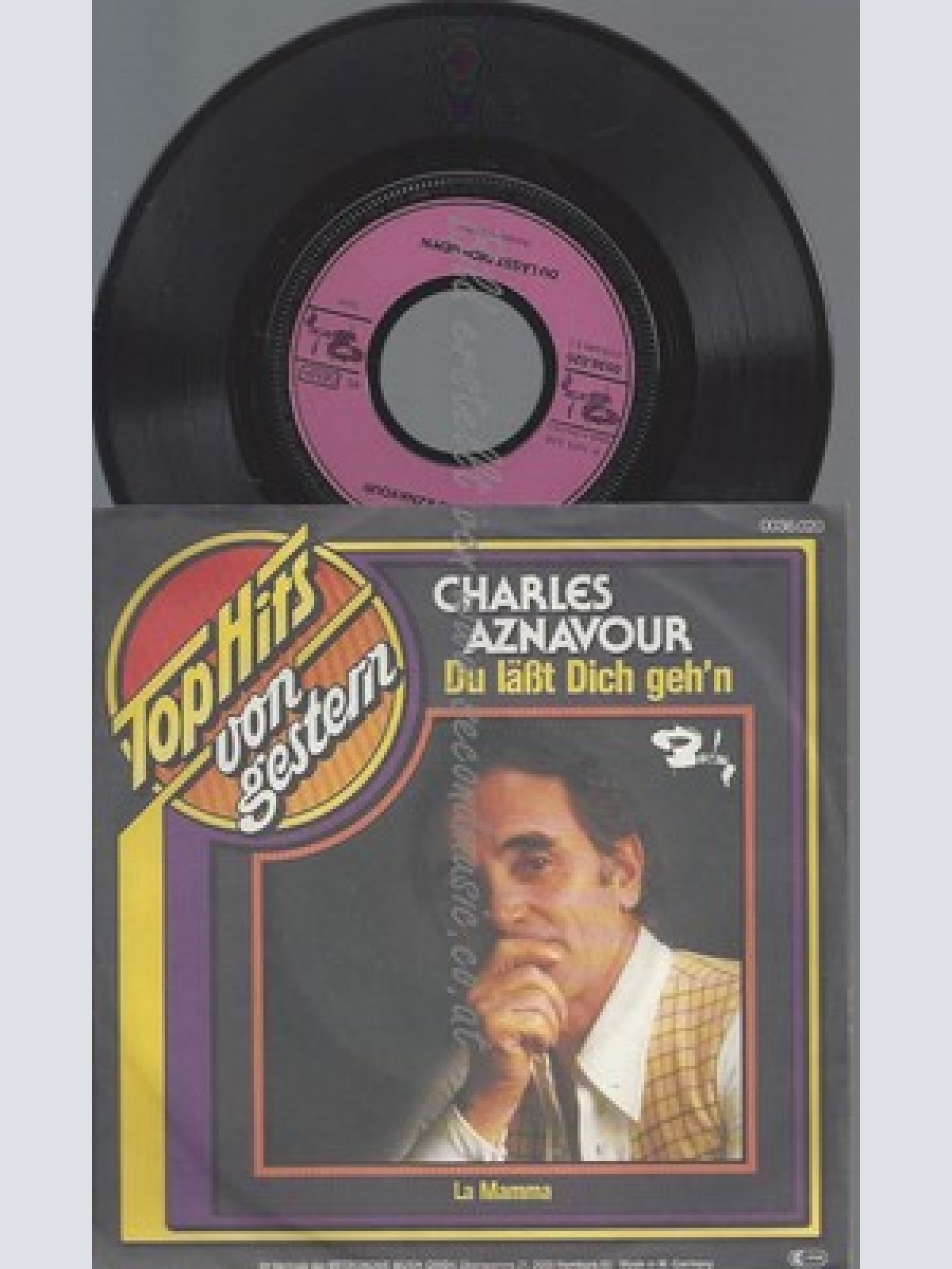 7"CHARLES AZNAVOUR--DU LÄSST DICH GEH'N