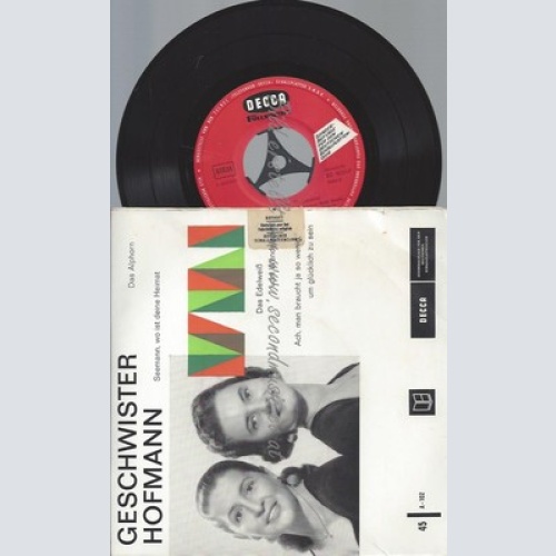 7"EP--GESCHWISTER HOFMANN--DAS ALPHORN