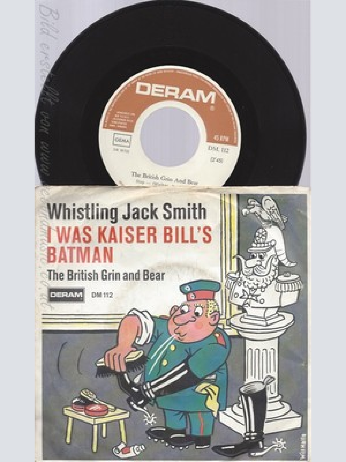 7"WHISTLING JACK SMITH--I WAS KAISER BILL'S BATMAN--MIT COVER