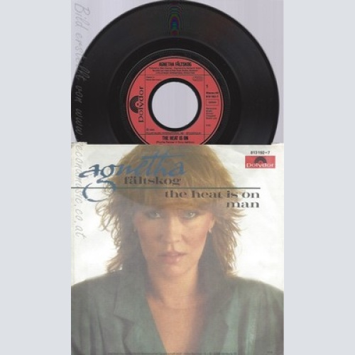 7"AGNETHA FÄLTSKOG--THE HEAT IS ON