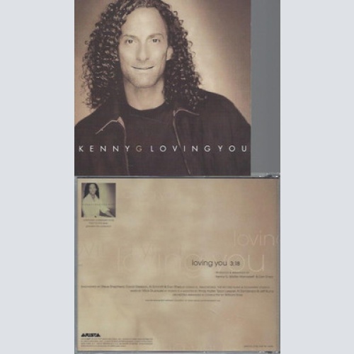 CD--PROMO--KENNY G--LOVING YOU