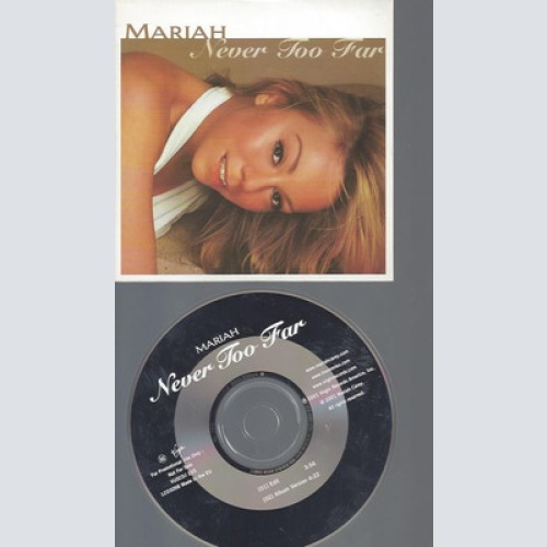 CD--PROMO--MARIAH CAREY--NEVER TOO FAR