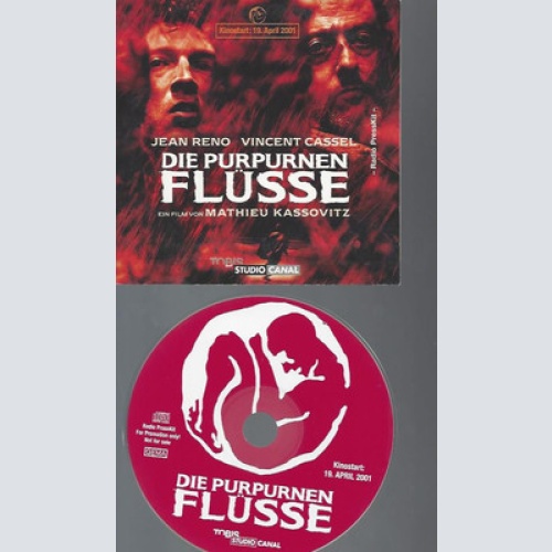CD--RADIO-AUDIO PRESSKIT-PROMO-DIE PURPURNEN FLÜSSE