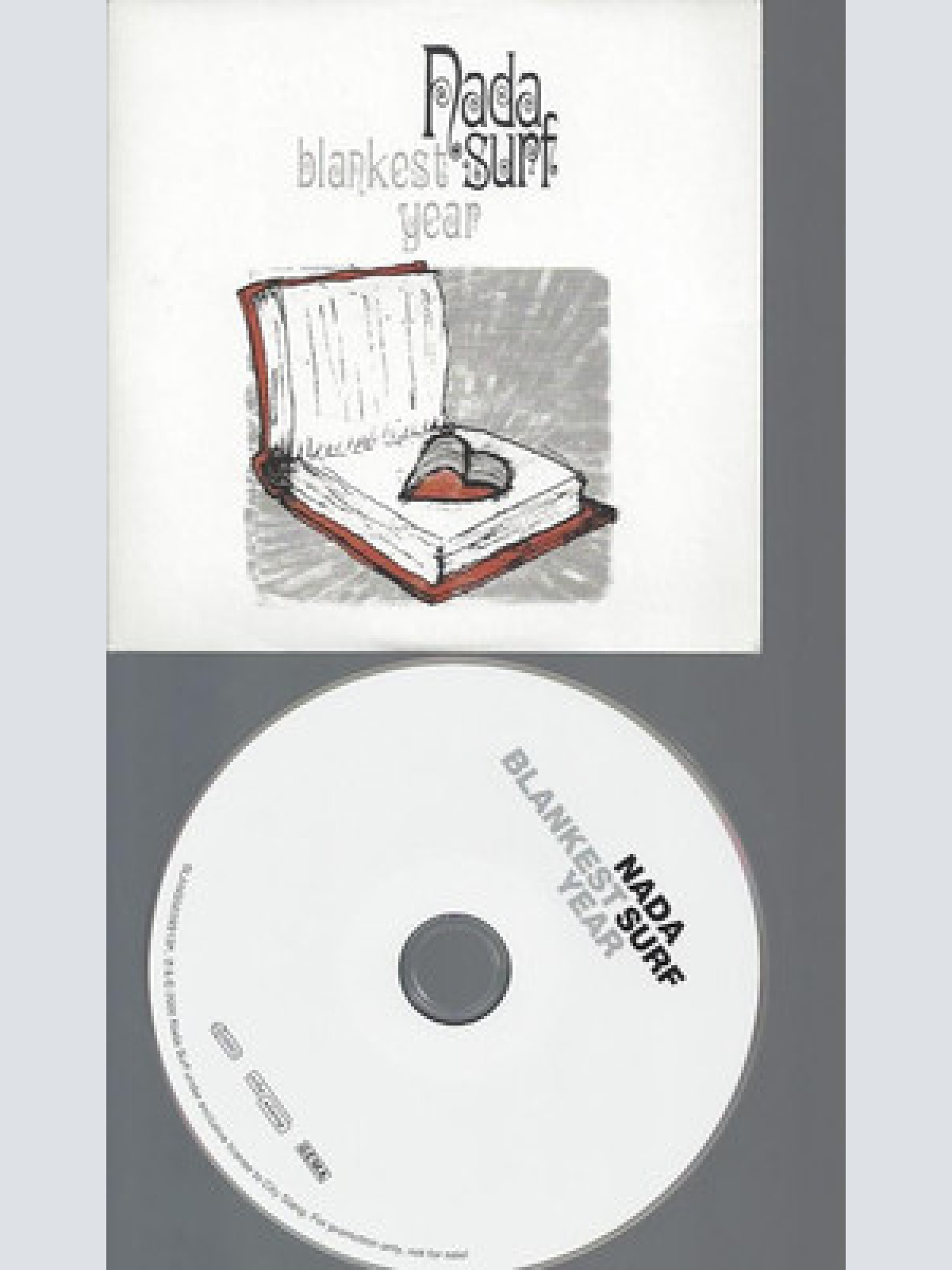 CD--PROMO--NADA SURF--BLANKEST YEAR