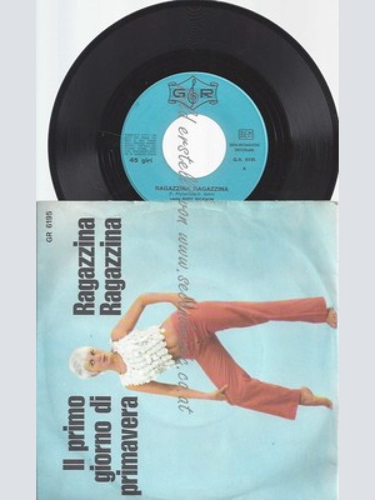 7"RUDI RICKSON--RAGAZZINA RAGAZZINA