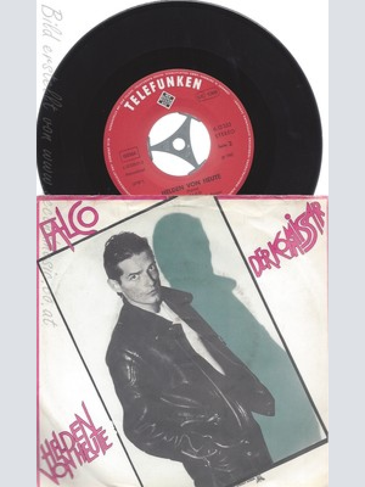 7" FALCO--DER KOMMISSAR--HELDEN VON HEUTE