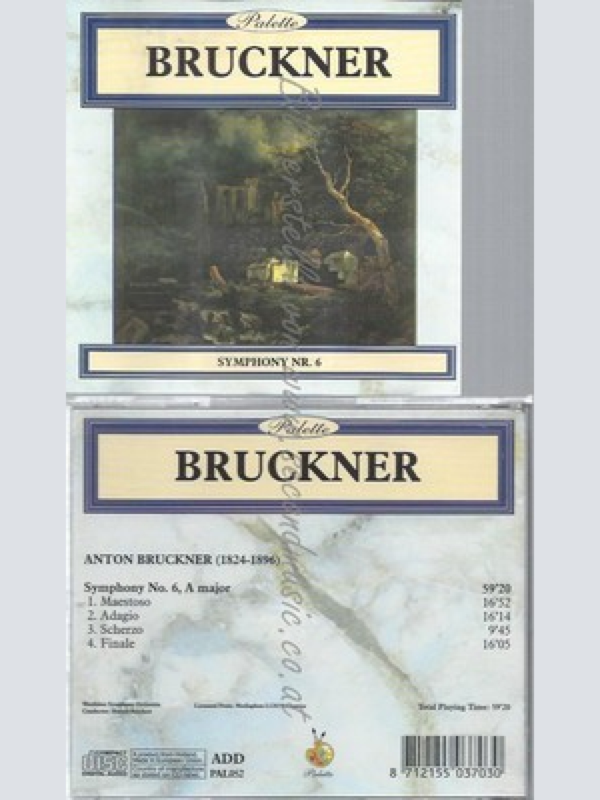 CD--BRUCKNER A -- -- SYMPHONY NR 6