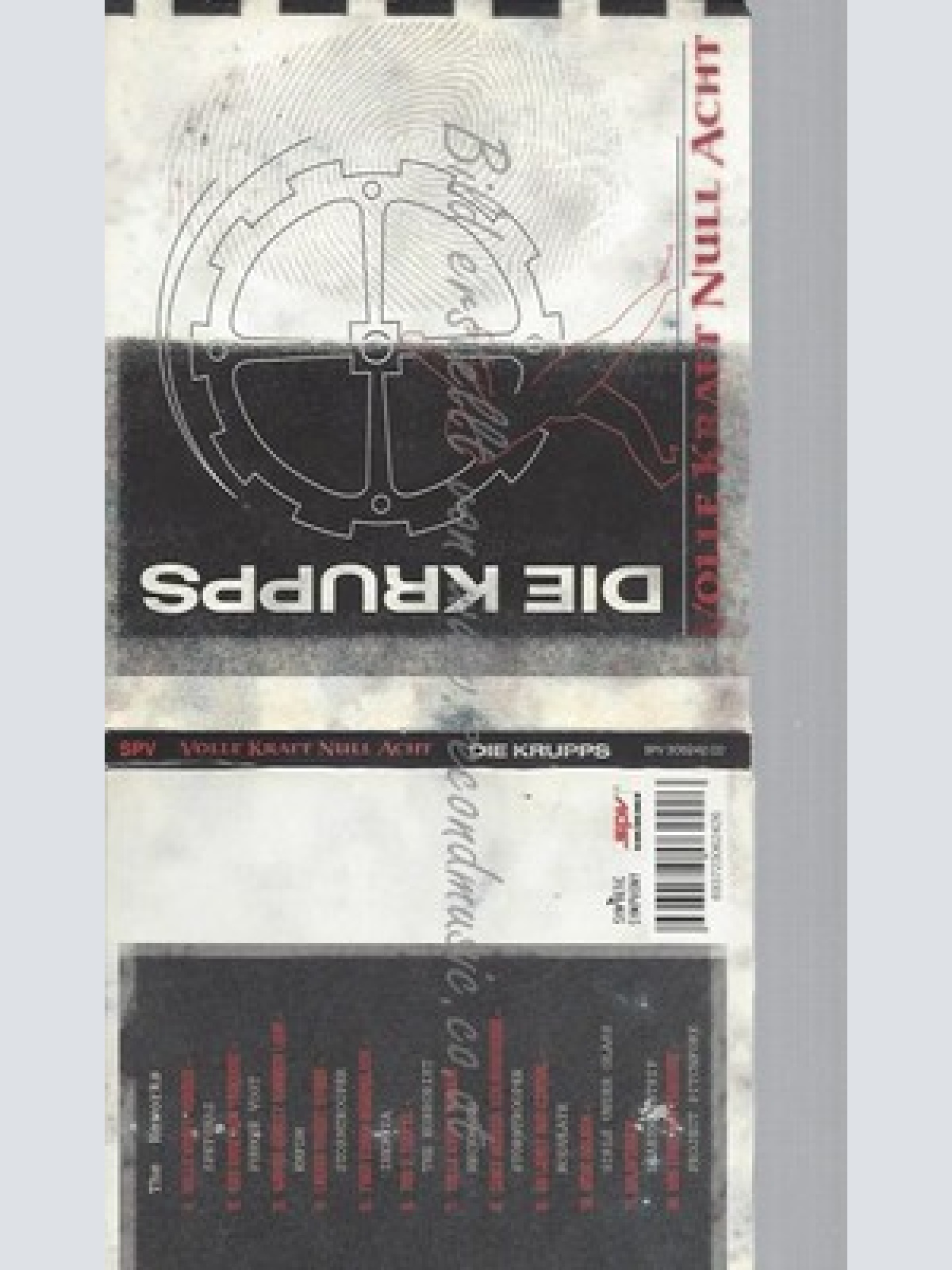 CD--DIE KRUPPS -- -- VOLLE KRAFT NULL ACHT