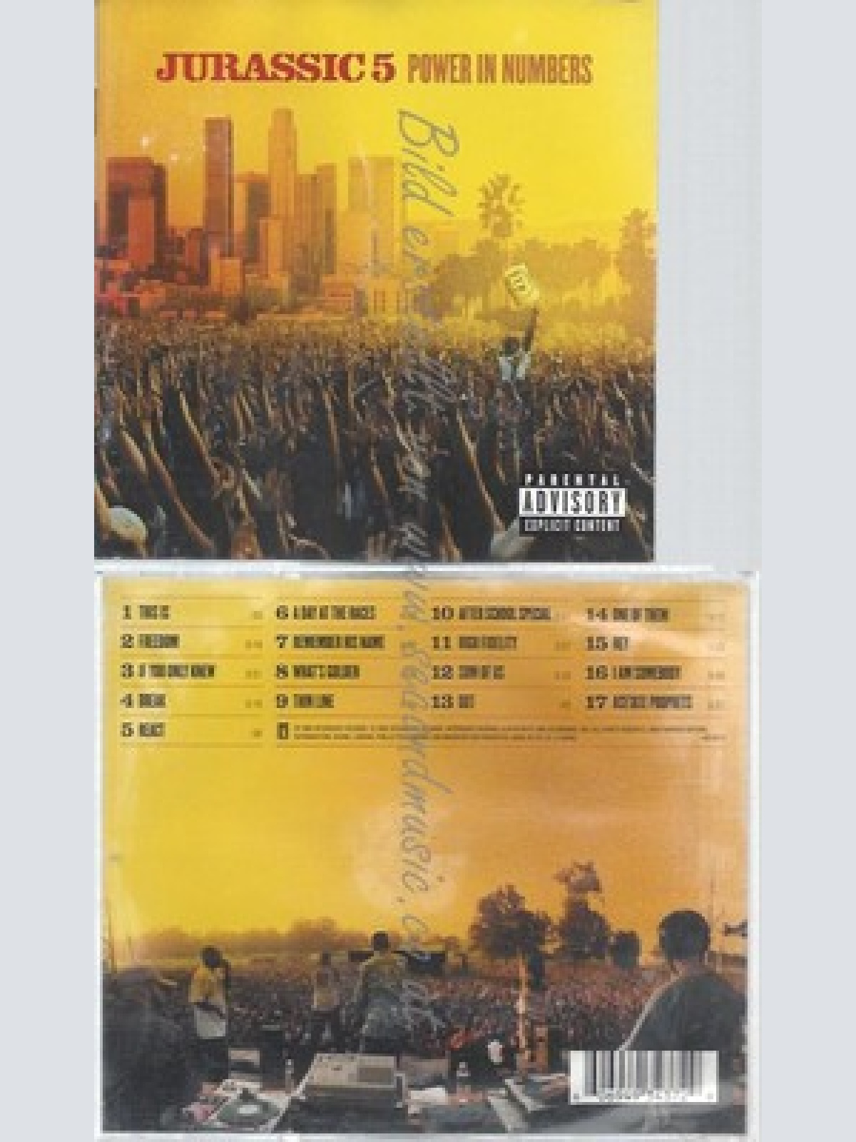 CD--JURASSIC 5 -- -- POWER IN NUMBERS
