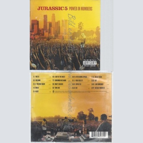CD--JURASSIC 5 -- -- POWER IN NUMBERS