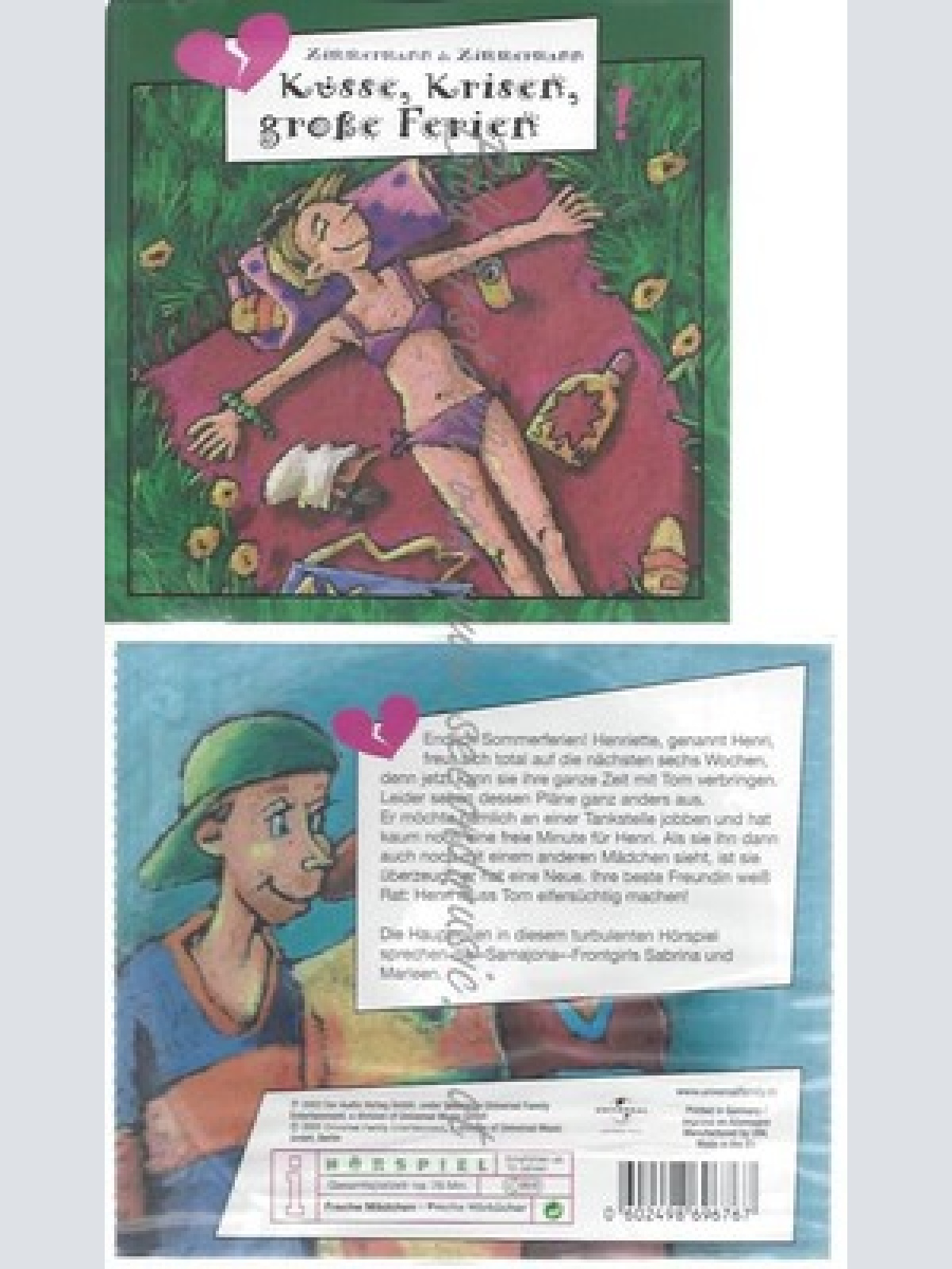 CD--FRECHE MAEDCHEN -- -- KUESSE,KRISEN,GROSSE FERIEN