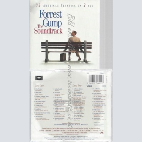 CD--ORIGINAL SOUNDTRACK UND VARIOUS -- ----THE SOUNDTRACK-FORREST GUMP