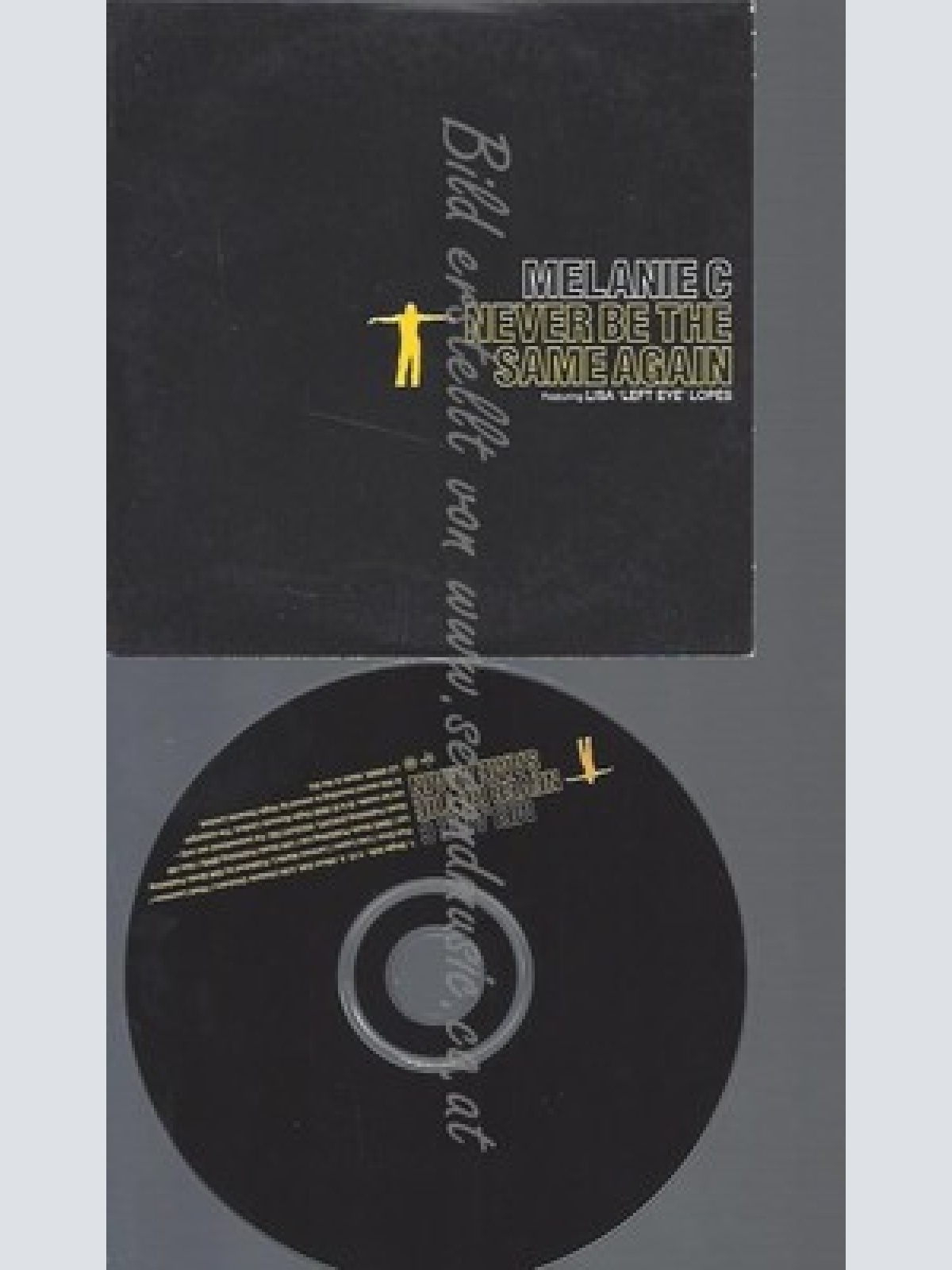 CD--MELANIE C --NEVER BE THE SAME AGAIN--PROMO--2TRACKS