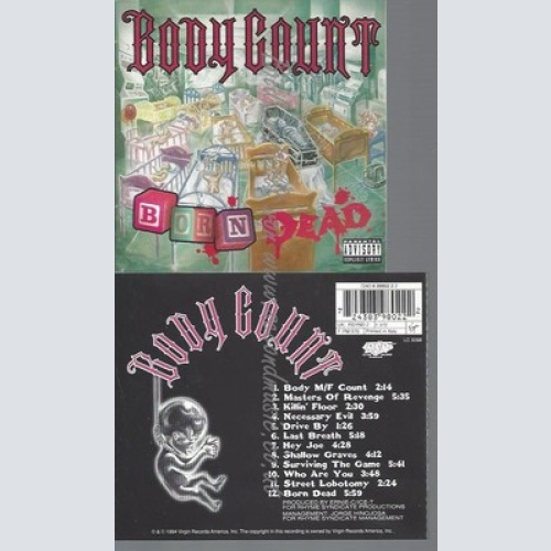 CD--BODYCOUNT UND BODY COUNT -- -- BORN DEAD