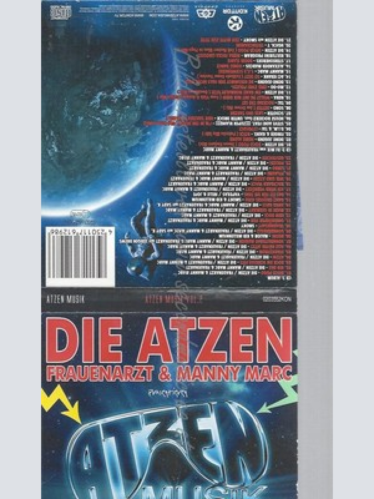 CD--DIE ATZEN FRAUENARZT & MANNY MARC -- --CD -- PRAESENTIEREN ATZEN MUSIK VOL.2