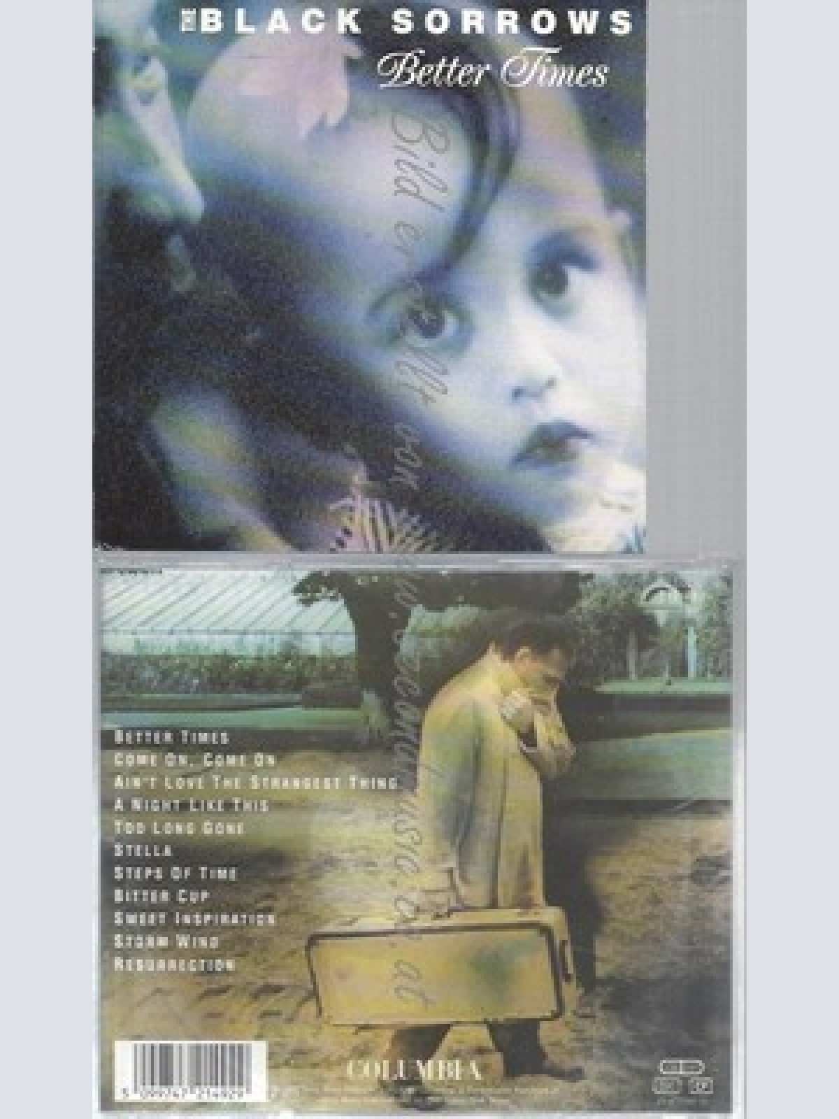 CD--BLACK SORROWS -- BETTER TIMES --