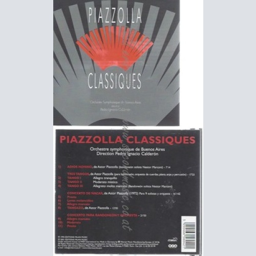 CD--ASTOR PIAZZOLLA -- -- PIAZZOLLA CLASSIQUES