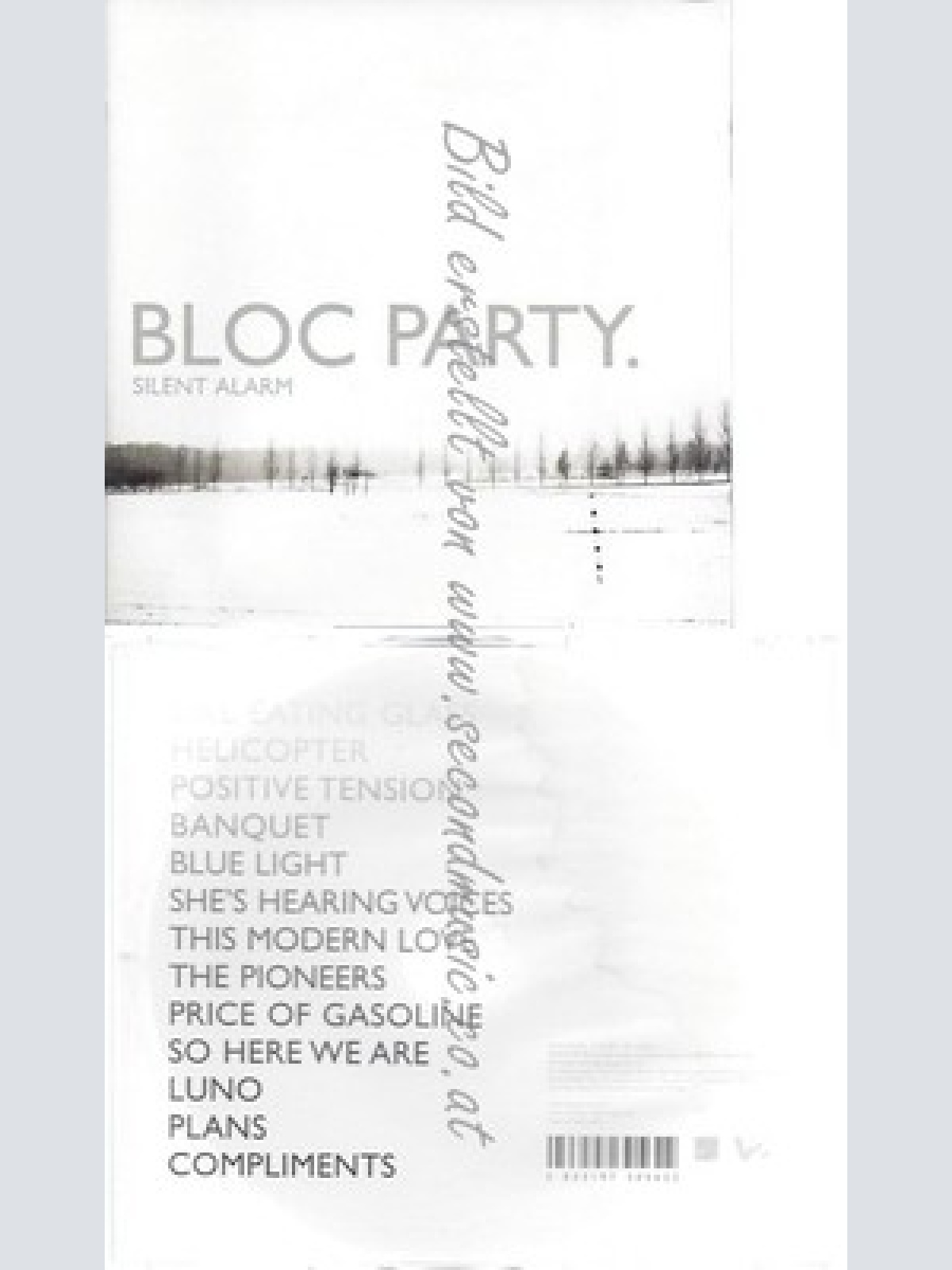 CD--BLOC PARTY -- -- SILENT ALARM
