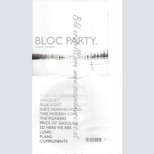 CD--BLOC PARTY -- -- SILENT ALARM