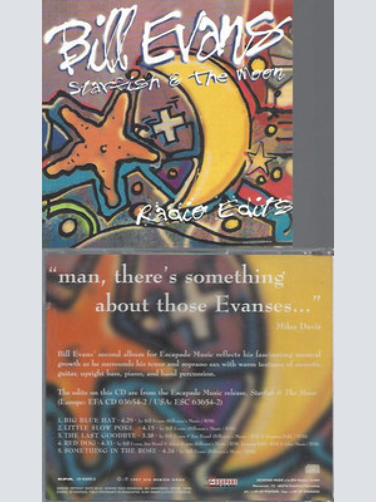 CD--PROMO--BILL EVANS--STARFISH & THE MOON
