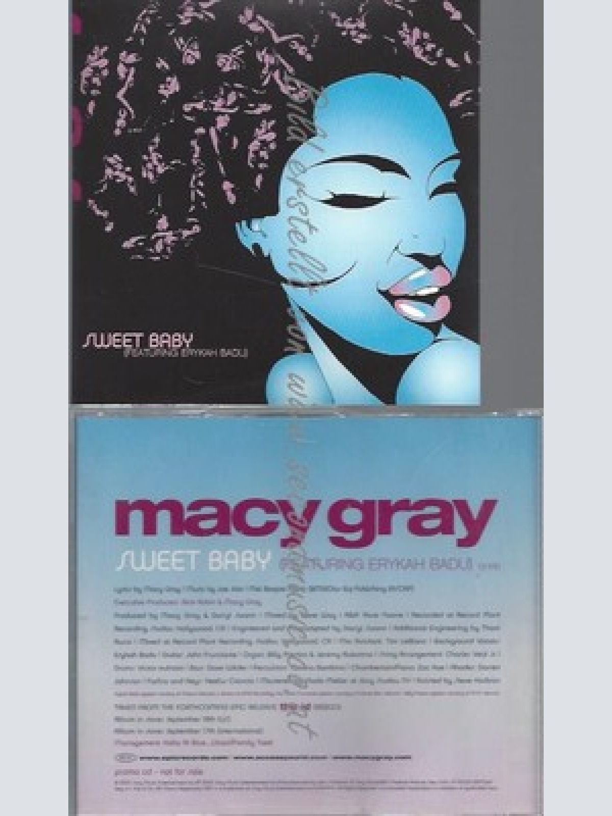 CD--PROMO--MACY GRAY--SWEET BABY--