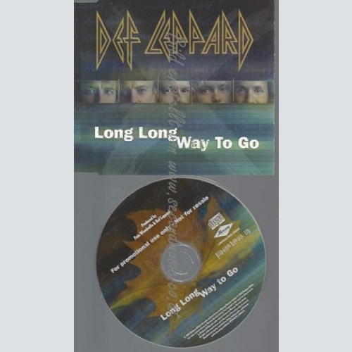 CD--PROMO--DEF LEPPARD--LONG LONG WAY TO GO
