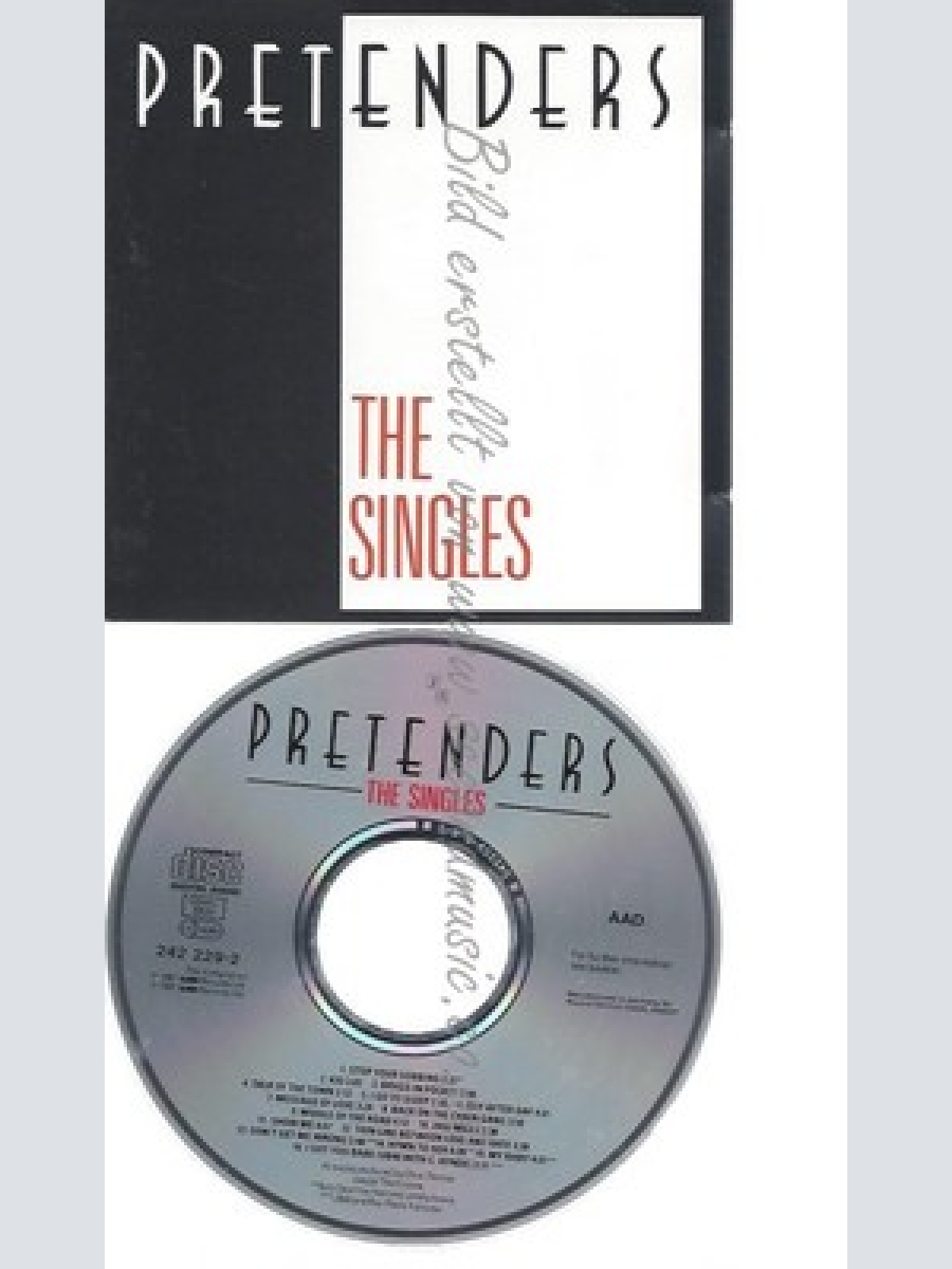 CD--THE PRETENDERS -- -- THE SINGLES