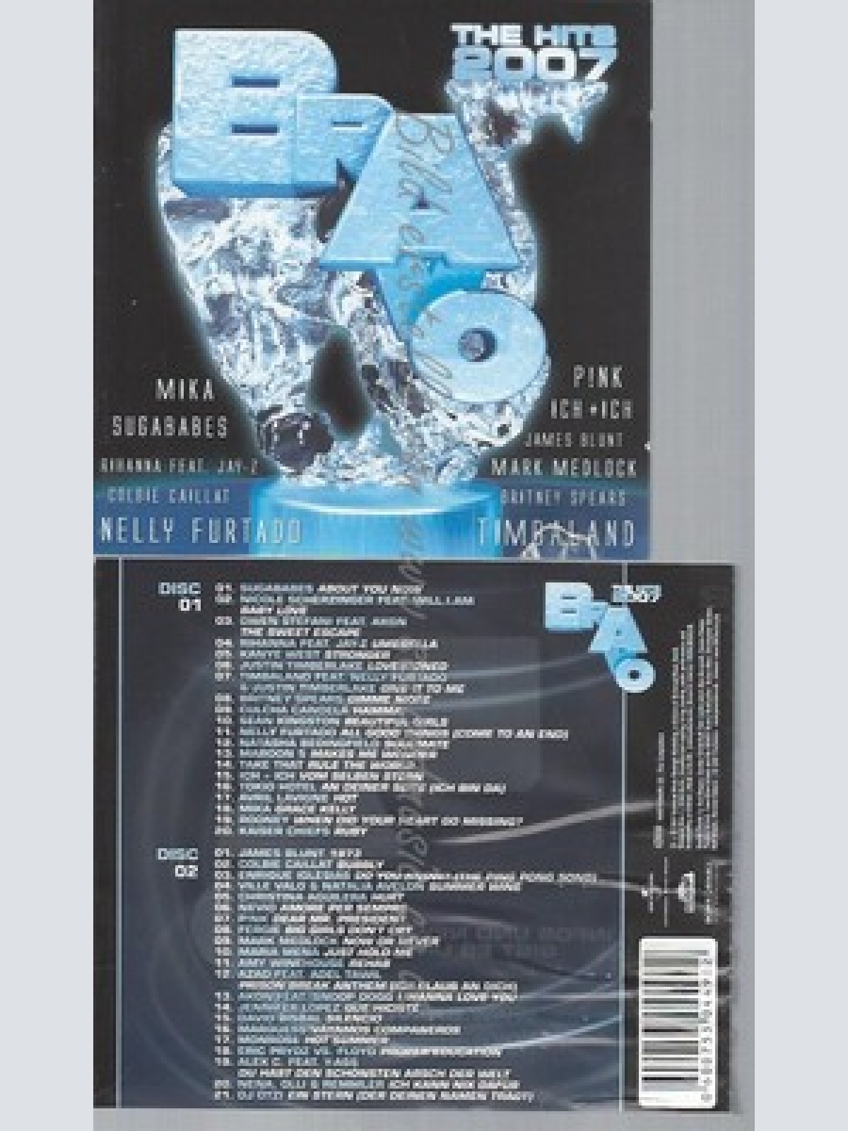 CD--VARIOUS -- --CD -- BRAVO THE HITS 2007