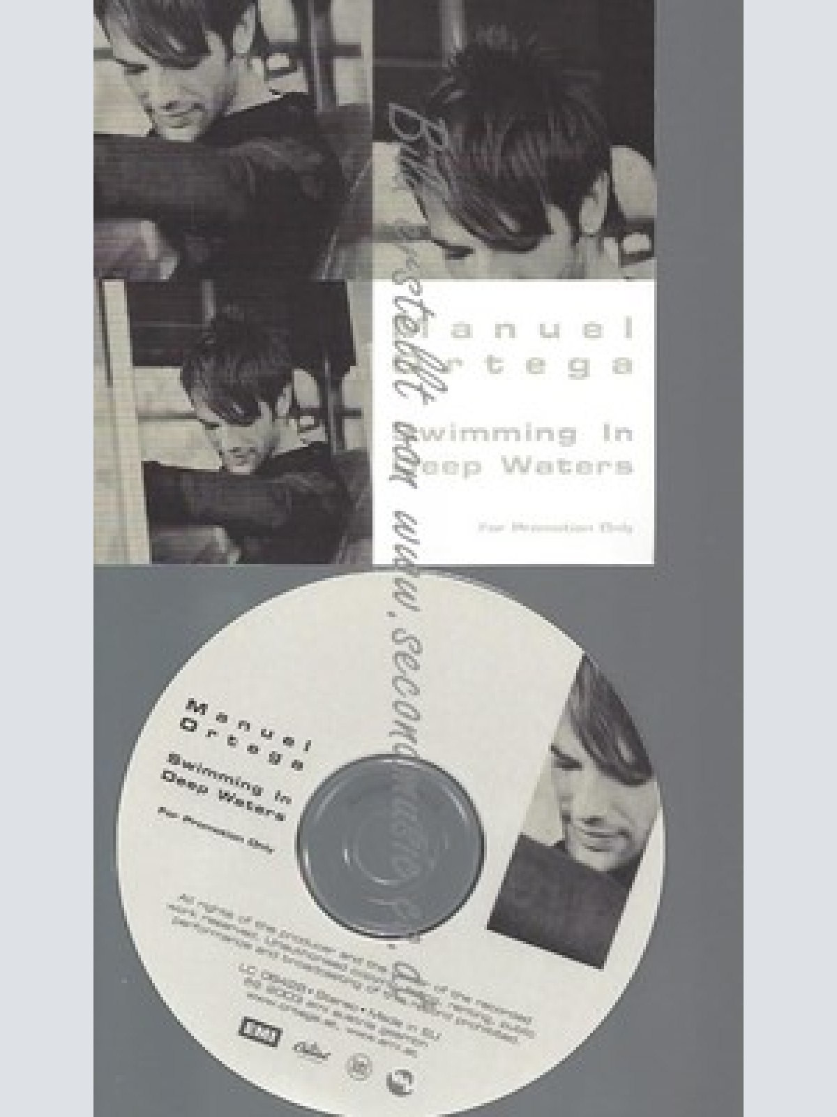 CD--PROMO--MANUEL ORTEGA--SWIMMING IN DEEP WATER