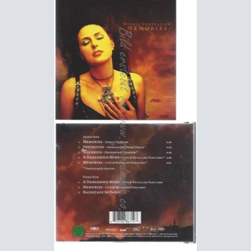 CD--WITHIN TEMPTATION--MEMORIES--DUAL DISC