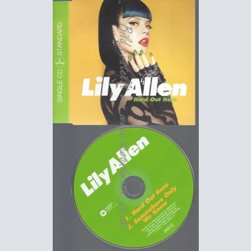 CD--LILY ALLEN -- - SINGLE -- HARD OUT HERE -2TRACK-