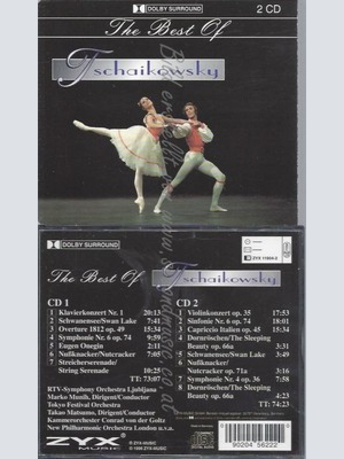CD--VARIOUS UND PETER ILJITSCH TSCHAIKOWSKY -- -- --CD -- BEST OF TSCHAIKOWSKY