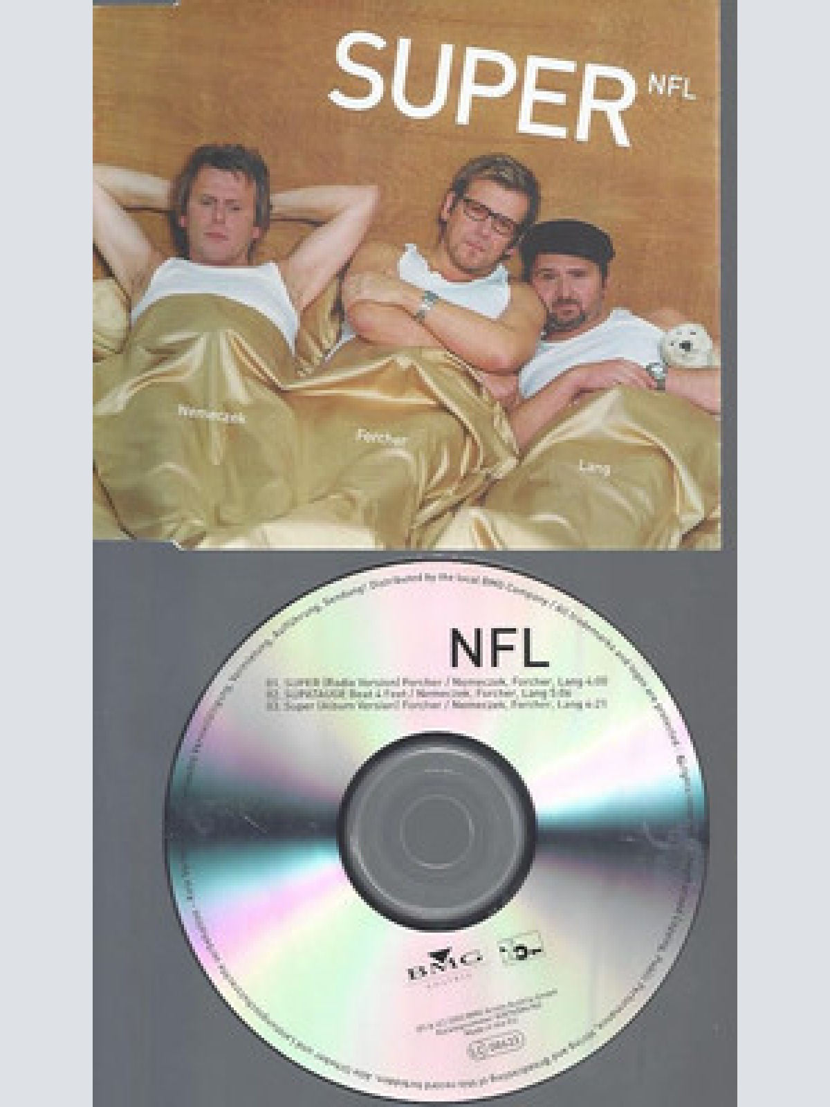 CD--SUPER NFL--NEMECZEK-FORCHER-LANG--
