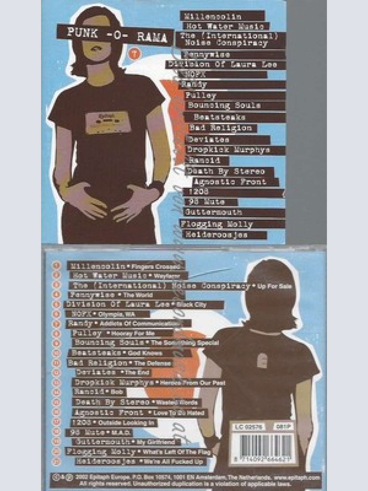 CD--DIVERSE -- - SINGLE -- PUNK-O-RAMA VII