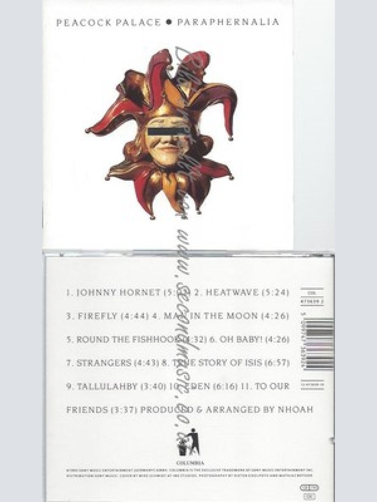 CD--PEACOCK PALACE -- PARAPHERNALIA --