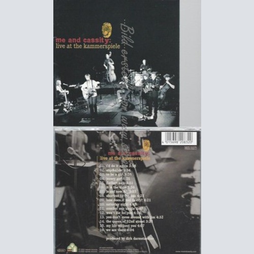 CD--ME AND CASSITY: -- LIVE AT THE KAMMERSPIELE