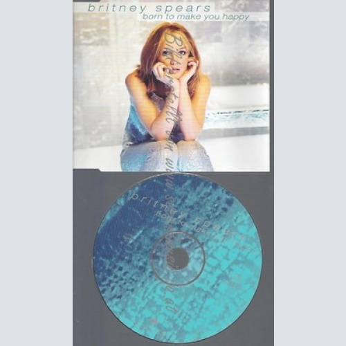 CD--BRITNEY SPEARS -- - SINGLE -- BORN TO MAKE YOU HAPPY