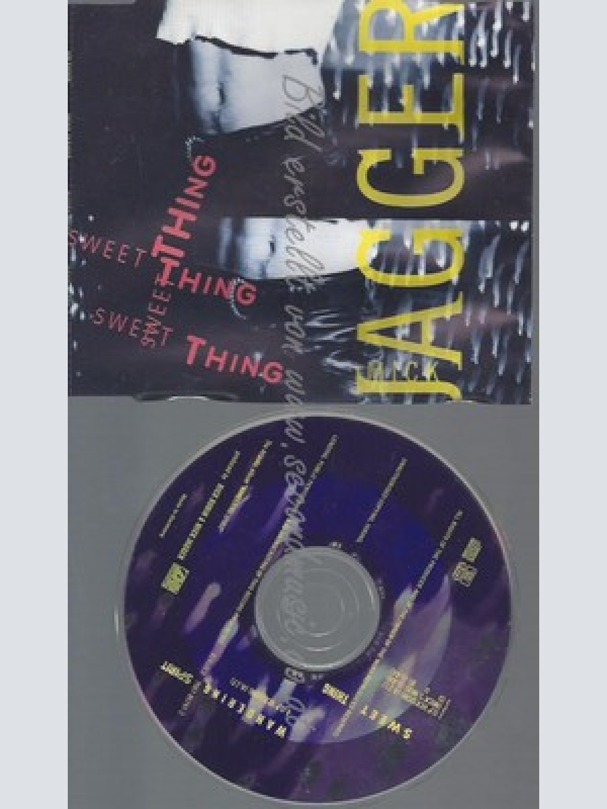 CD--MICK JAGGER -- - SINGLE -- SWEET THING -INCL. 3 VERSIONS, -