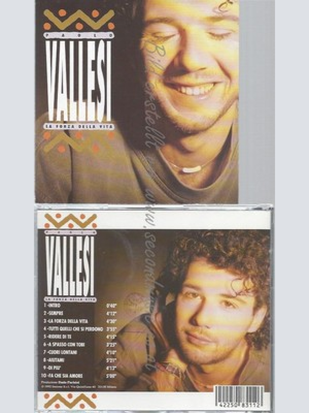 CD--VALLESI PAOLO -- -- LA FORZA DELLA VITA