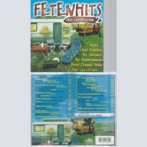 CD--VARIOUS -- --CD -- FETENHITS - DIE DEUTSCHE 2