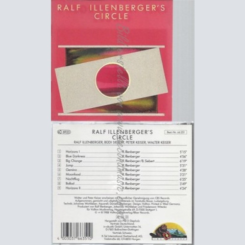 CD--RALF ILLENBERGER -- -- RALF ILLENBERGER'S CIRCLE
