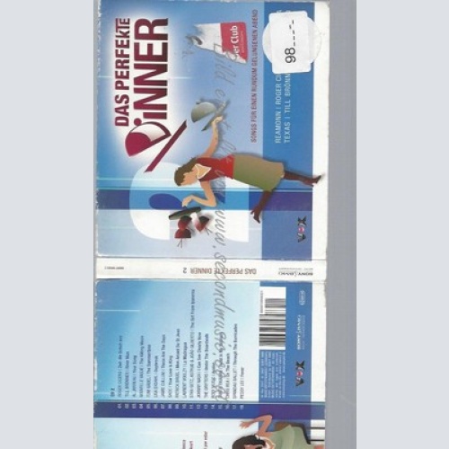 CD--VARIOUS -- --CD -- DAS PERFEKTE DINNER,VOL.2