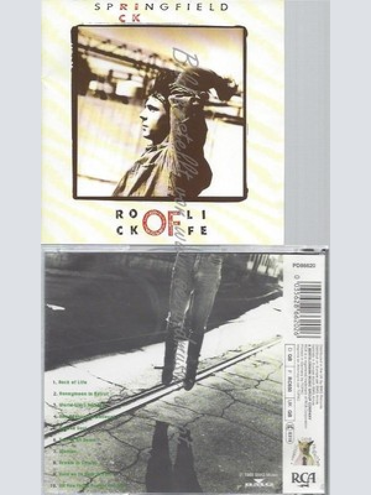CD--RICK SPRINGFIELD -- ROCK OF LIFE --
