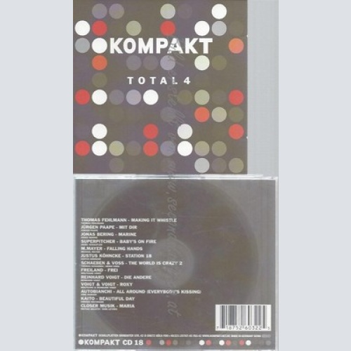 CD--VARIOUS -- KOMPAKT-- TOTAL 4