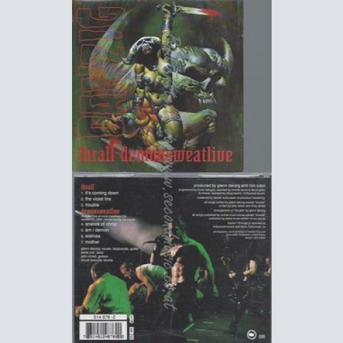 CD-- DANZIG -- THRALL DEMONSWEATLIVE -
