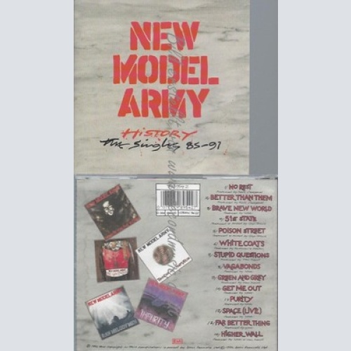 CD--NEW MODEL ARMY -- -- HISTORY - THE BEST OF