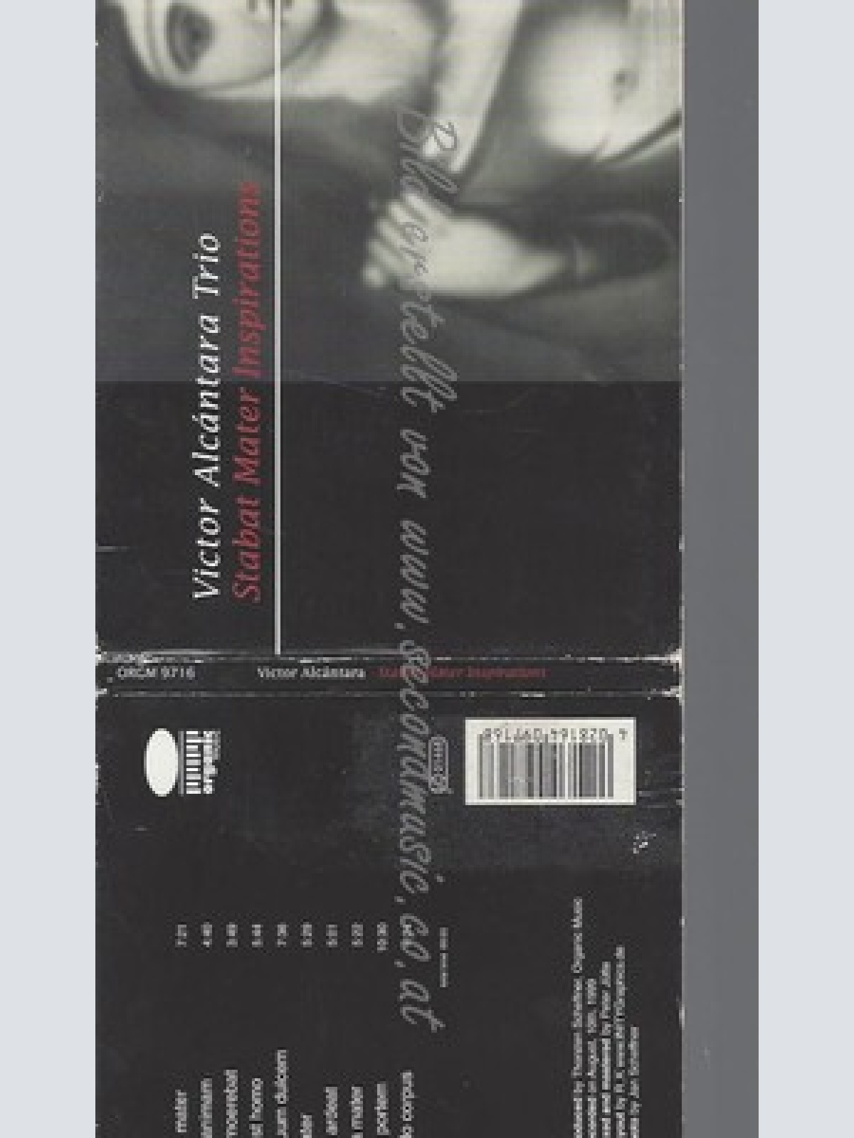 CD--VICTOR ALCANTARA TRIO -- -- STABAT MATER INSPIRATIONS