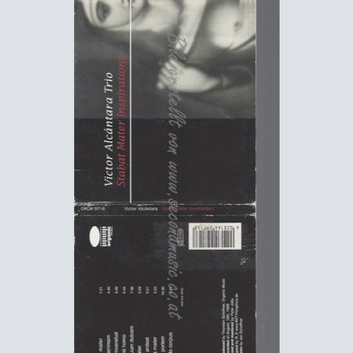 CD--VICTOR ALCANTARA TRIO -- -- STABAT MATER INSPIRATIONS