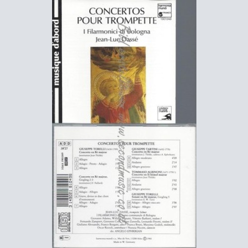 CD--TORELLI UND TARTINI -- -- TR. TR.KONZERT DASSE