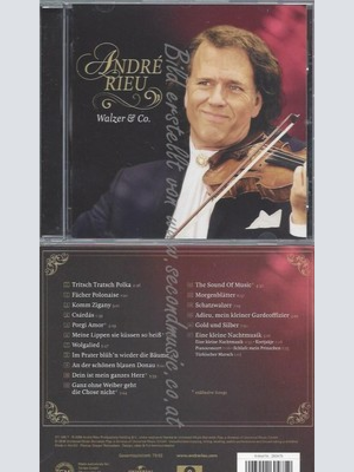 CD--ANDRÉ RIEU -- - CD -- WALZER & CO.